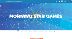 Desktop Screenshot of morningstargames.com