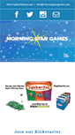 Mobile Screenshot of morningstargames.com
